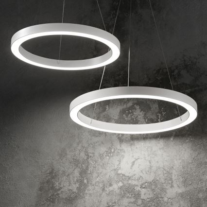 Ideal Lux - LED Luster na lanku ORACLE LED/35W/230V 3000K pr. 70 cm CRI 90 biela