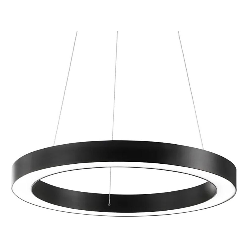 Ideal Lux - LED Luster na lanku ORACLE LED/35W/230V 3000K pr. 70 cm CRI 90 čierna