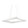 Ideal Lux - LED Luster na lanku ORACLE LED/39W/230V 3000K 60x60 cm biela