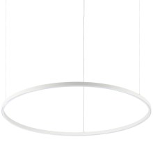 Ideal Lux - LED Luster na lanku ORACLE LED/55W/230V pr. 90 cm biela
