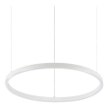 Ideal Lux - LED Luster na lanku ORACLE SLIM LED/29W/230V 2700K pr. 50 cm biela