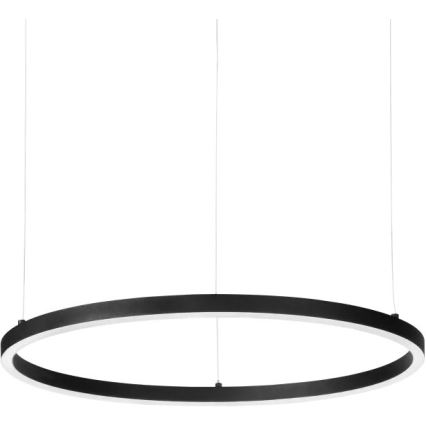 Ideal Lux - LED Luster na lanku ORACLE SLIM LED/29W/230V 2700K pr. 50 cm čierna