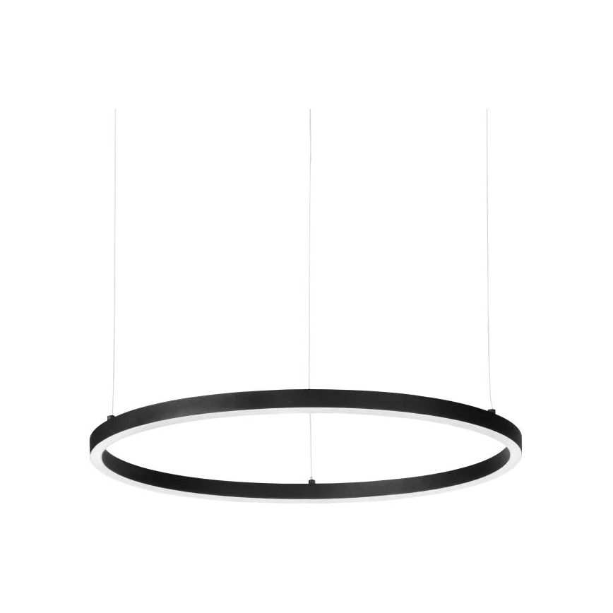 Ideal Lux - LED Luster na lanku ORACLE SLIM LED/29W/230V 2700K pr. 50 cm čierna