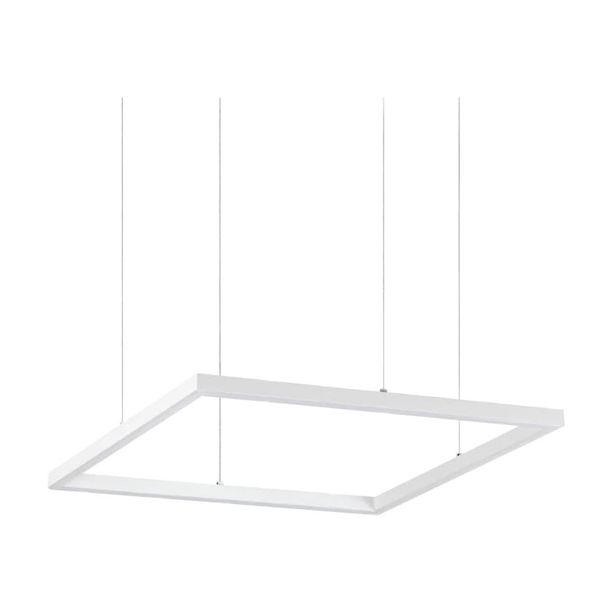 Ideal Lux - LED Luster na lanku ORACLE SLIM LED/33W/230V 3000K 50x50 cm biela