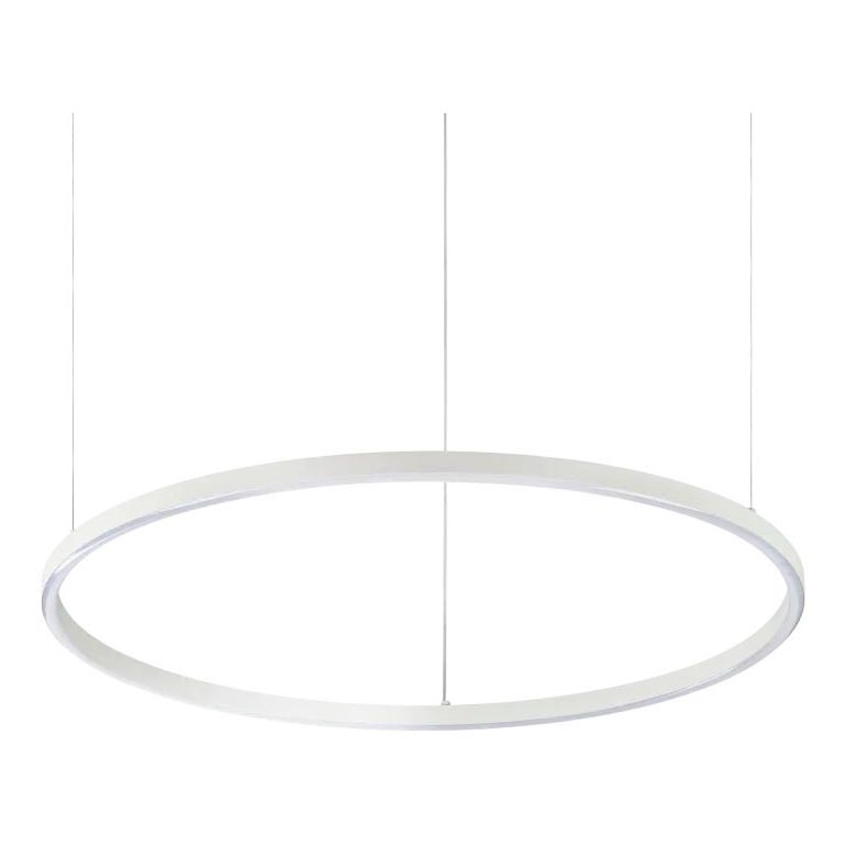 Ideal Lux - LED Luster na lanku ORACLE SLIM LED/37W/230V 2700K pr. 70,5 cm biela