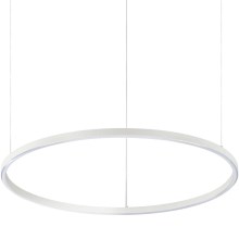 Ideal Lux - LED Luster na lanku ORACLE SLIM LED/38W/230V pr. 70 cm biela