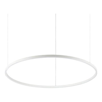 Ideal Lux - LED Luster na lanku ORACLE SLIM LED/53W/230V 2700K pr. 90 cm biela