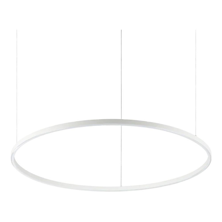Ideal Lux - LED Luster na lanku ORACLE SLIM LED/53W/230V 2700K pr. 90 cm biela