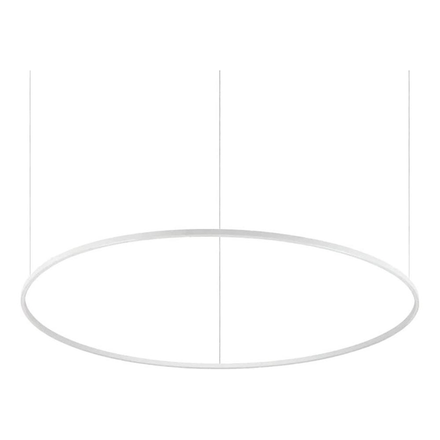 Ideal Lux - LED Luster na lanku ORACLE SLIM LED/89W/230V 3000K pr. 150 cm biela