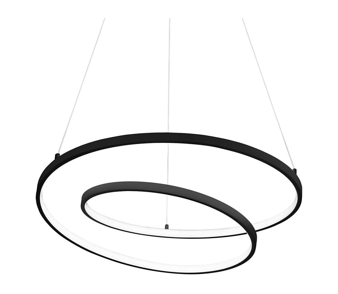 Ideal Lux Ideal Lux - LED Luster na lanku OZ LED/47W/230V pr. 60 cm CRI 90 čierna