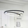 Ideal Lux - LED Luster na lanku OZ LED/52W/230V pr. 80 cm CRI 90 čierna