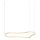 Ideal Lux - LED Luster na lanku WAVES LED/54W/230V CRI 90 mosadz