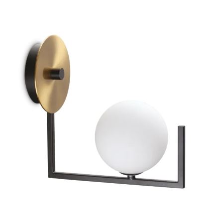 Ideal Lux - LED Nástenná lampa BIRDS 1xG9/3W/230V čierna/zlatá