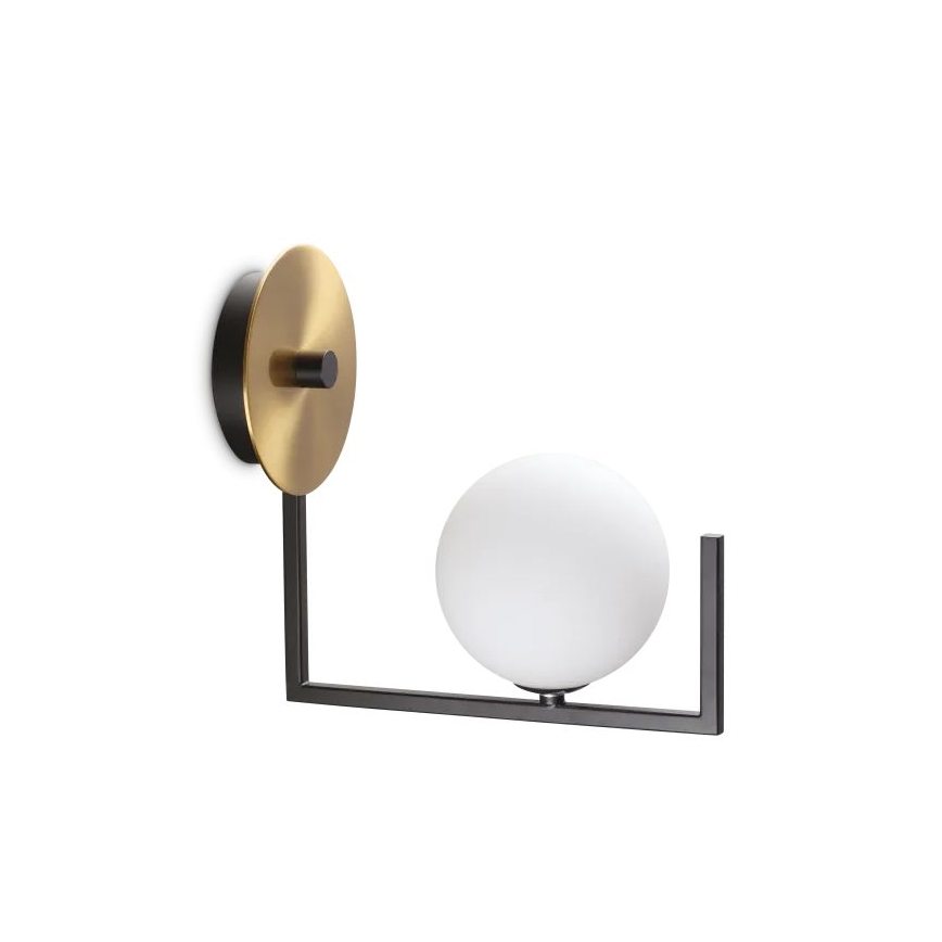 Ideal Lux - LED Nástenná lampa BIRDS 1xG9/3W/230V čierna/zlatá