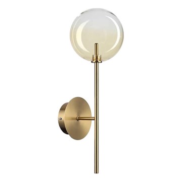 Ideal Lux - LED Nástenná lampa EQUINOXE 1xG4/2W/230V mosadz/dymová