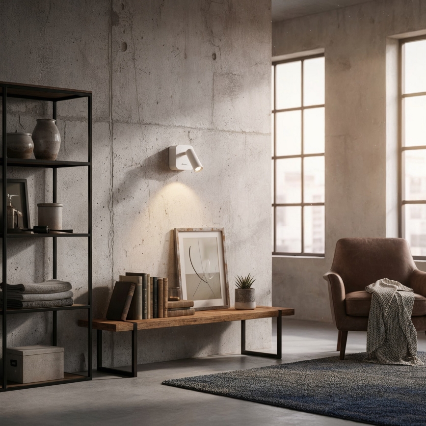 Ideal Lux - LED Nástenné bodové svietidlo BEAN LED/3W/230V CRI 90 biela