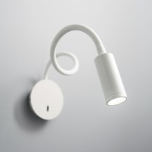 Ideal Lux - LED Nástenné bodové svietidlo FOCUS LED/3,5W/230V CRI 90 biela