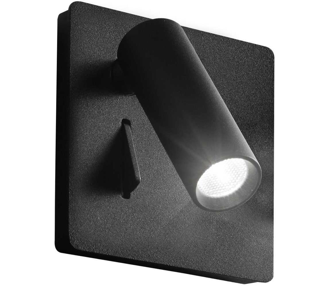 Ideal Lux Ideal Lux - LED Nástenné bodové svietidlo LITE LED/3W/230V čierna