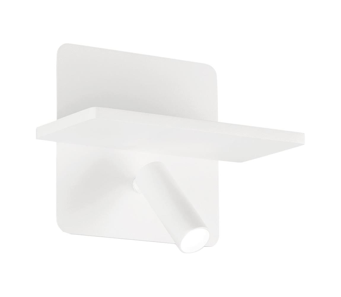 Ideal Lux - LED nástenné bodové svietidlo PIANO LED/10W/230V CRI 90 USB biela 287317