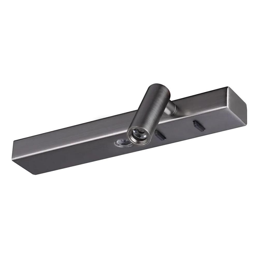 Ideal Lux - LED Nástenné svietidlo BONNE 2xLED/6,5W/230V CRI 90 lesklý chróm