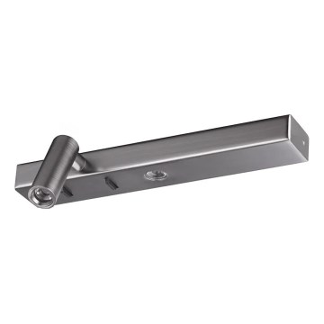 Ideal Lux - LED Nástenné svietidlo BONNE LED/6,5W/230V CRI 90 lesklý chróm