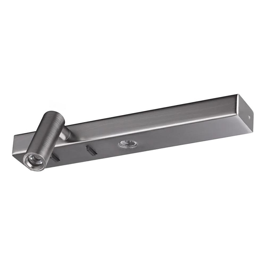 Ideal Lux - LED Nástenné svietidlo BONNE LED/6,5W/230V CRI 90 lesklý chróm