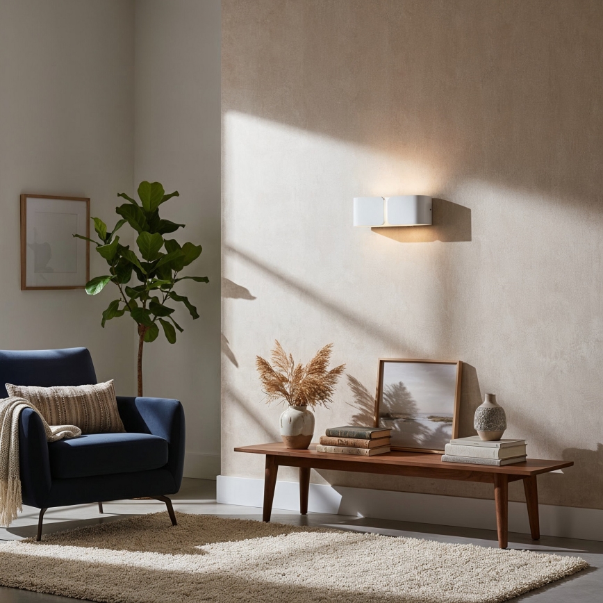 Ideal Lux - LED Nástenné svietidlo CLIP 2xG9/3W/230V biela