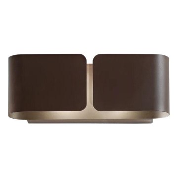 Ideal Lux - LED Nástenné svietidlo CLIP 2xG9/3W/230V hnedá