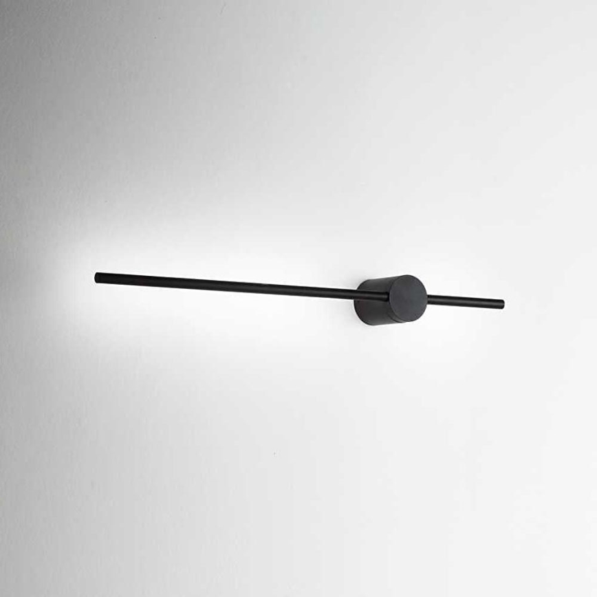 Ideal Lux - LED Nástenné svietidlo ESSENCE LED/12W/230V 4000K 70 cm CRI 90 čierna