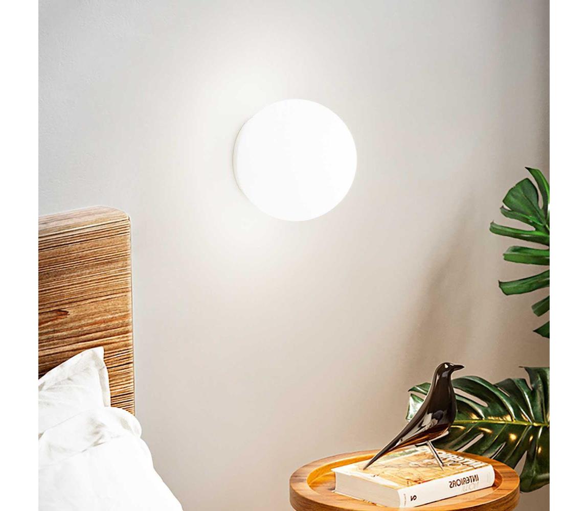 Ideal Lux - LED nástenné svietidlo MAPA 1xG9/3W/230V priemer 10 cm biela 310787
