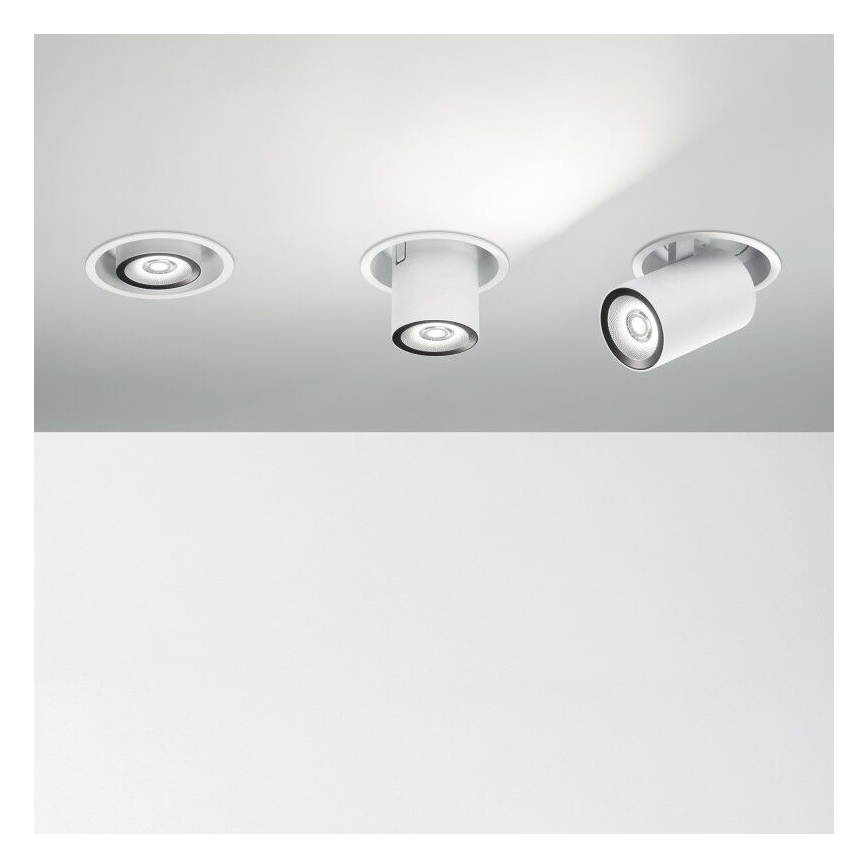 Ideal Lux - LED Podhľadové bodové svietidlo NOVA LED/12W/230V CRI90 čierna