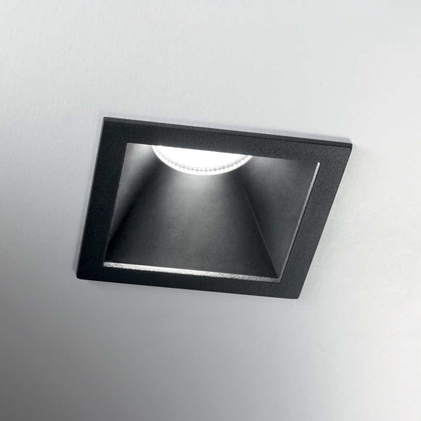 Ideal Lux - LED zapustené svietidlo GAME TRIM LED/11W/230V 3000K CRI 90 8,4x8,4 cm IP40 čierna