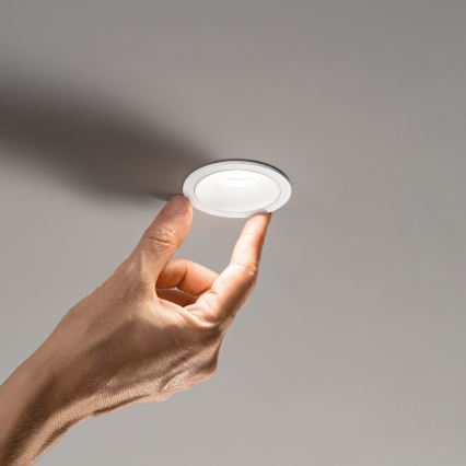 Ideal Lux - LED podhľadové svietidlo GAME TRIM LED/11W/230V 3000K CRI 90, priemer 8,5 cm, IP40, biela