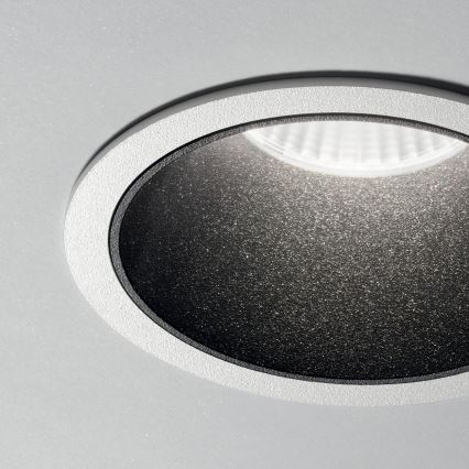 Ideal Lux - LED podhľadové svietidlo GAME TRIM LED/11W/230V 3000K CRI 90 priemer 8,5 cm IP40 čierna/biela