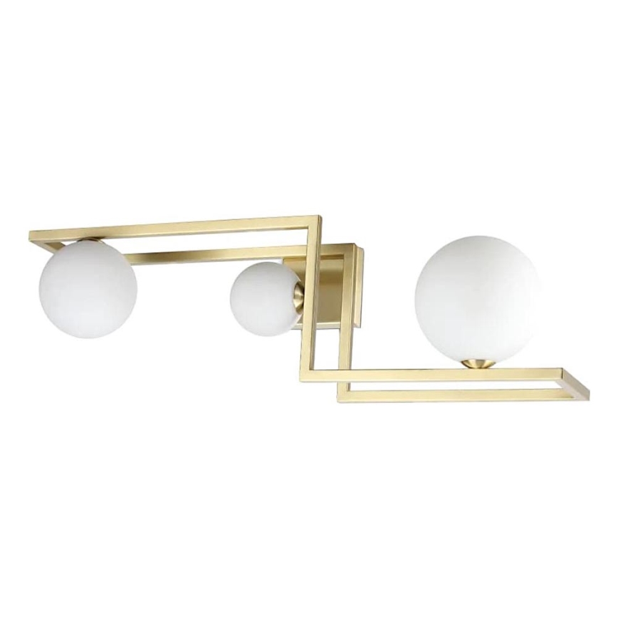 Ideal Lux - LED Prisadený luster ANGOLO 3xG9/3W/230V mosadz