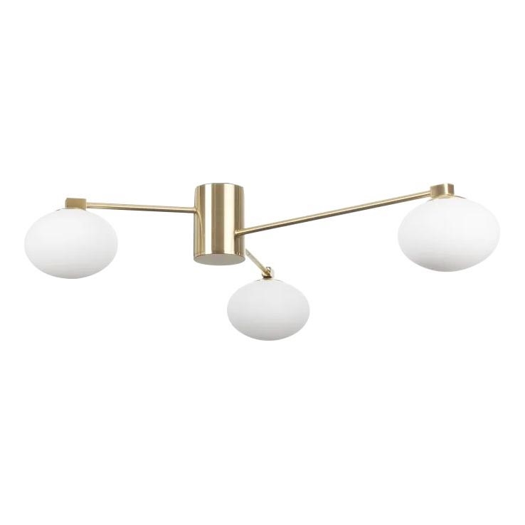 Ideal Lux - LED Prisadený luster HERMES 3xG9/3W/230V pr. 90 cm zlatá