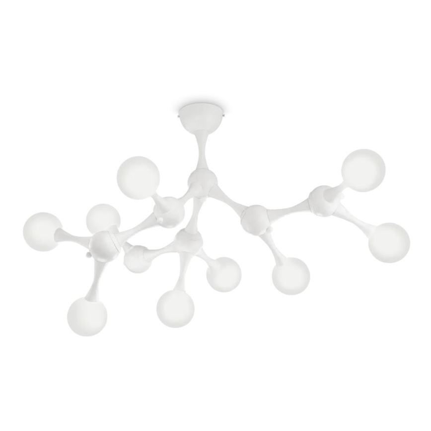 Ideal Lux - LED Prisadený luster NODINO 9xG9/3W/230V biela