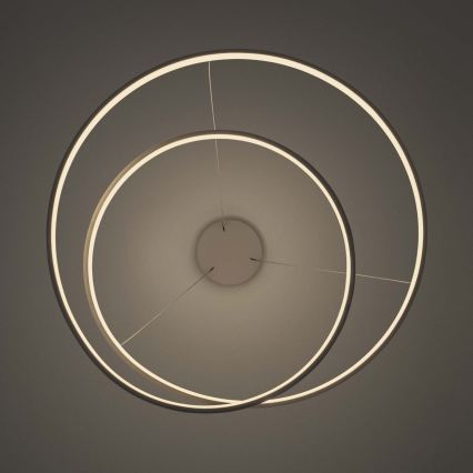 Ideal Lux - LED Stlmiteľný luster na lanku OZ LED/48W/230V pr. 60 cm CRI 90 biela