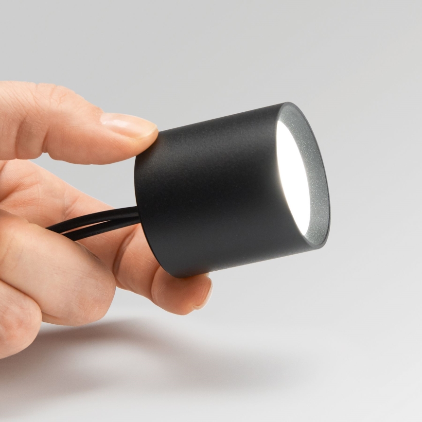 Ideal Lux - LED Stmievateľné bodové svietidlo NITRO LED/4W/230V pr. 4,2 cm CRI 90 čierna