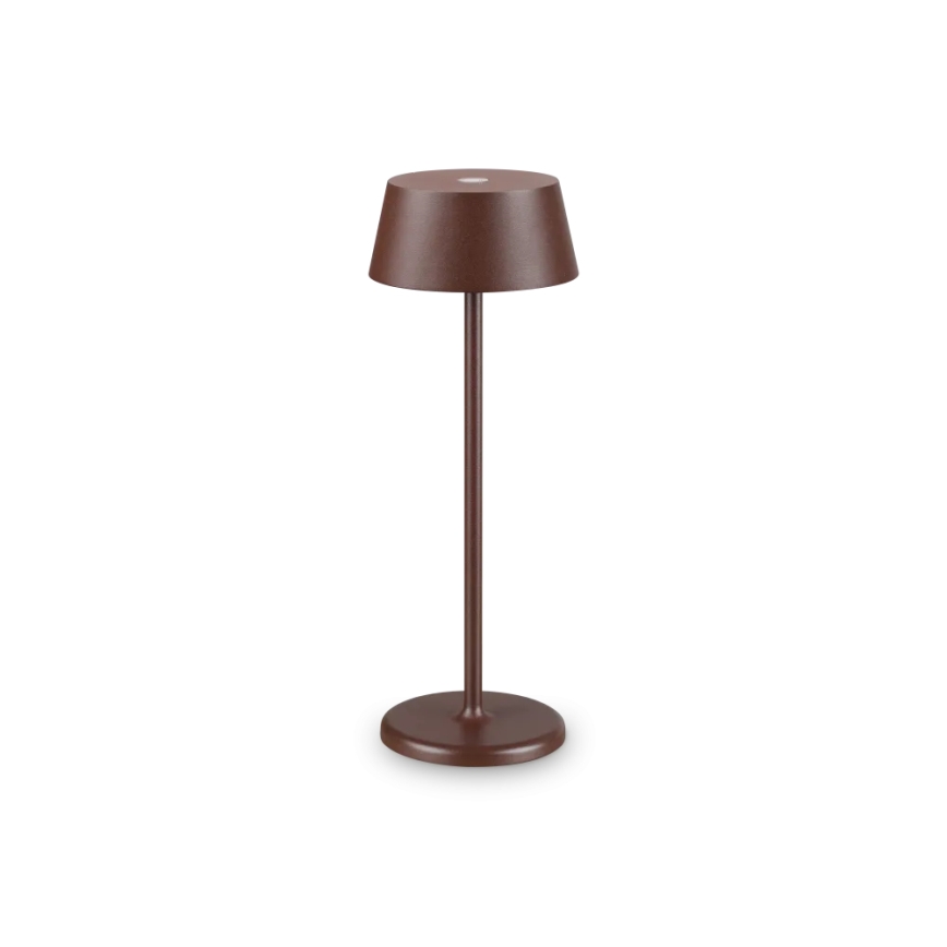 Ideal Lux - LED Stmievateľná dotyková vonkajšia lampa PURE LED/1,5W/3,7V 2200 mAh CRI 90 IP54 hnedá