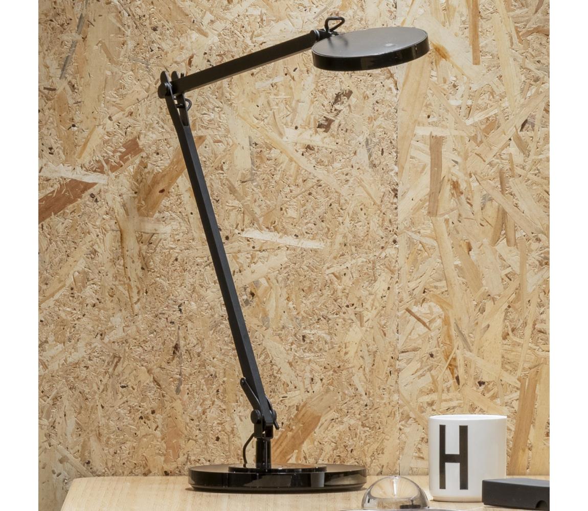 Ideal Lux Ideal Lux - LED Stmievateľná dotyková stolná lampa FUTURA LED/12,5W/230V čierna