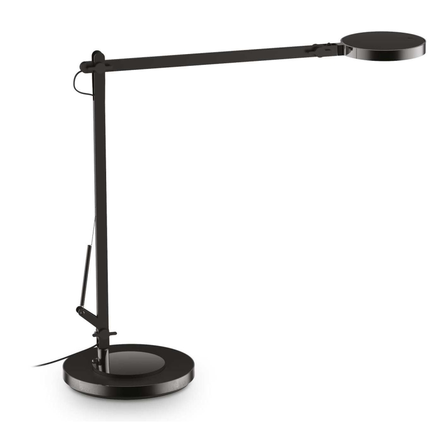 Ideal Lux - LED Stmievateľná dotyková stolná lampa FUTURA LED/12,5W/230V čierna