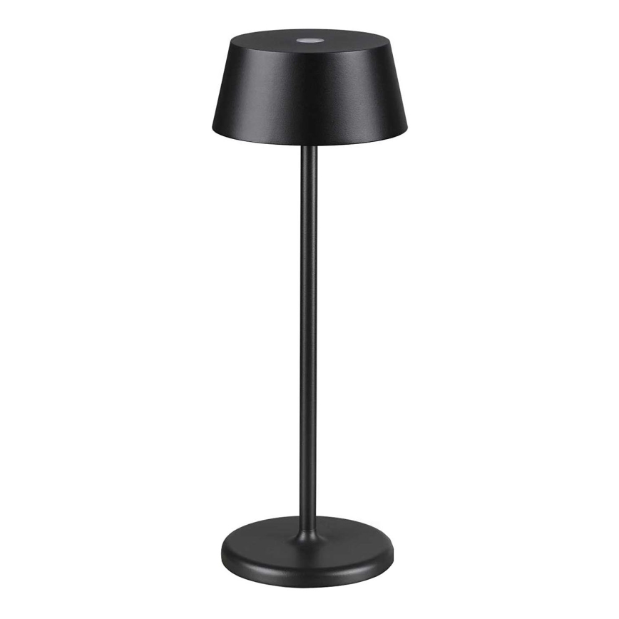 Ideal Lux - LED Stmievateľná dotyková vonkajšia lampa PURE LED/1,5W/3,7V 2200 mAh CRI 90 IP54 čierna