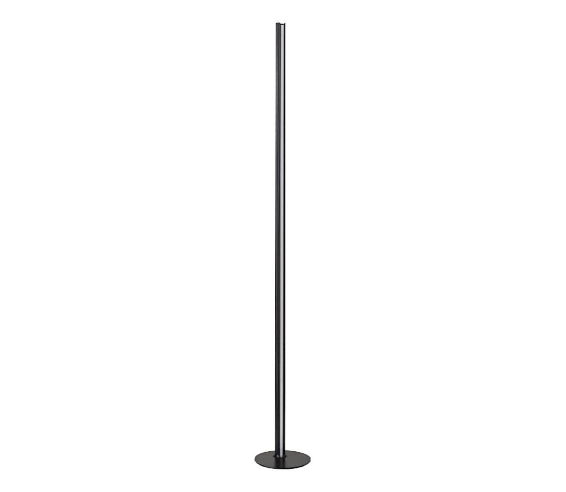 Ideal Lux - LED stmievateľná stojacia lampa DORICA LED/50W/230V CRI 90 čierna 366128