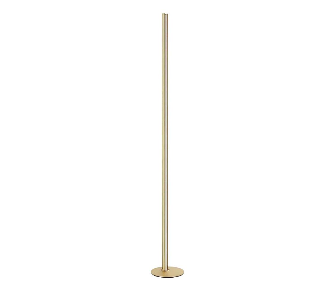 Ideal Lux - LED stmievateľná stojacia lampa DORICA LED/50W/230V CRI 90 mosadz 366166