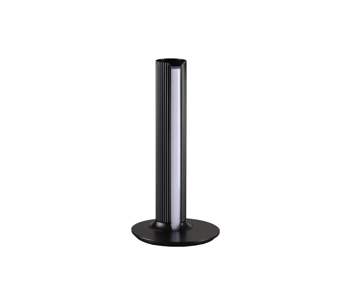 Ideal Lux - LED stmievateľná stolová lampa DORICA LED/8W/230V CRI 90 čierna 366081