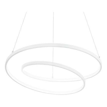 Ideal Lux - LED stmievateľný luster na lankách OZ LED/55W/230V, priemer 80 cm, CRI 90, biela