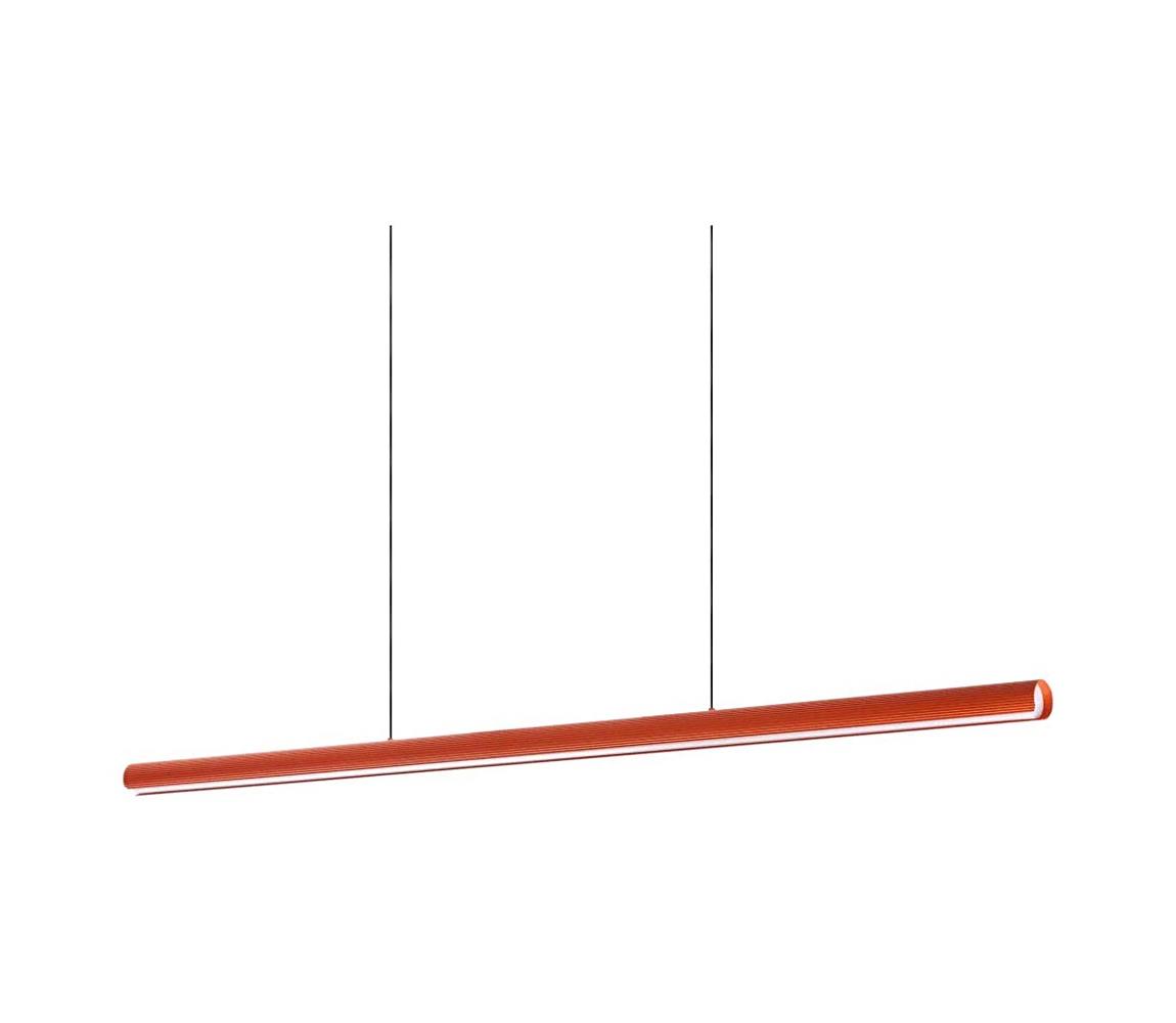 Ideal Lux - LED stmievateľný luster na lanku DORICA LED/35W/230V CRI 90 140 cm oranžový 366418