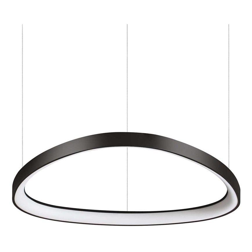 Ideal Lux - LED Stmievateľný luster na lanku GEMINI LED/48W/230V pr. 61 cm CRI 90 čierna