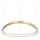 Ideal Lux - LED Stmievateľný luster na lanku GEMINI LED/48W/230V pr. 61 cm CRI 90 zlatá